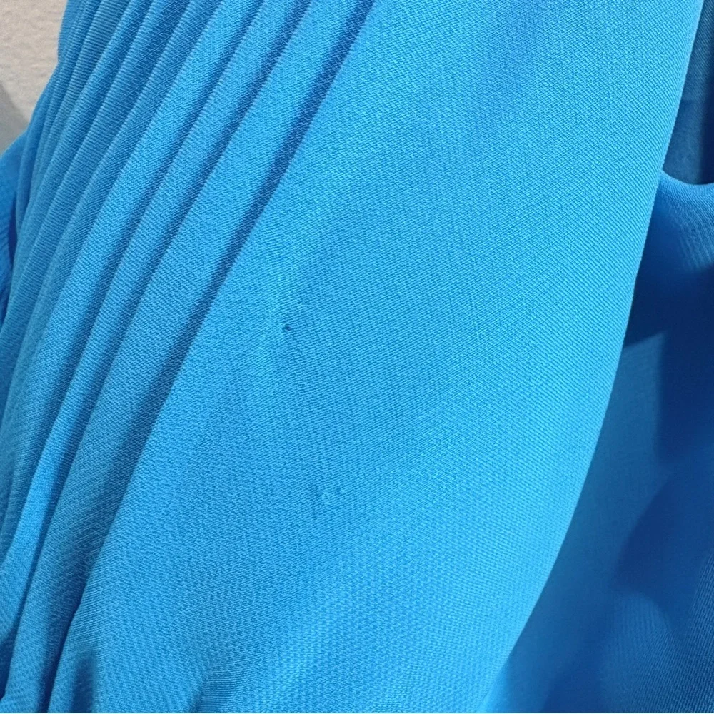 Chiffon Maxi Dress Spring Formal Wedding Guest Size 14 Romantic - Picture 8 of 8